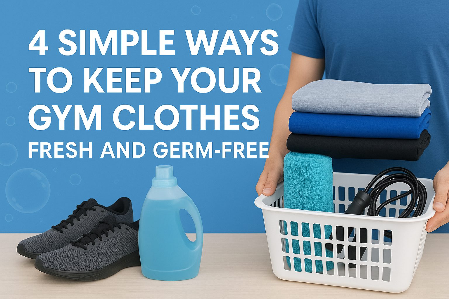 4 Simple Ways to Keep Your Gym Clothes Fresh and Germ-Free