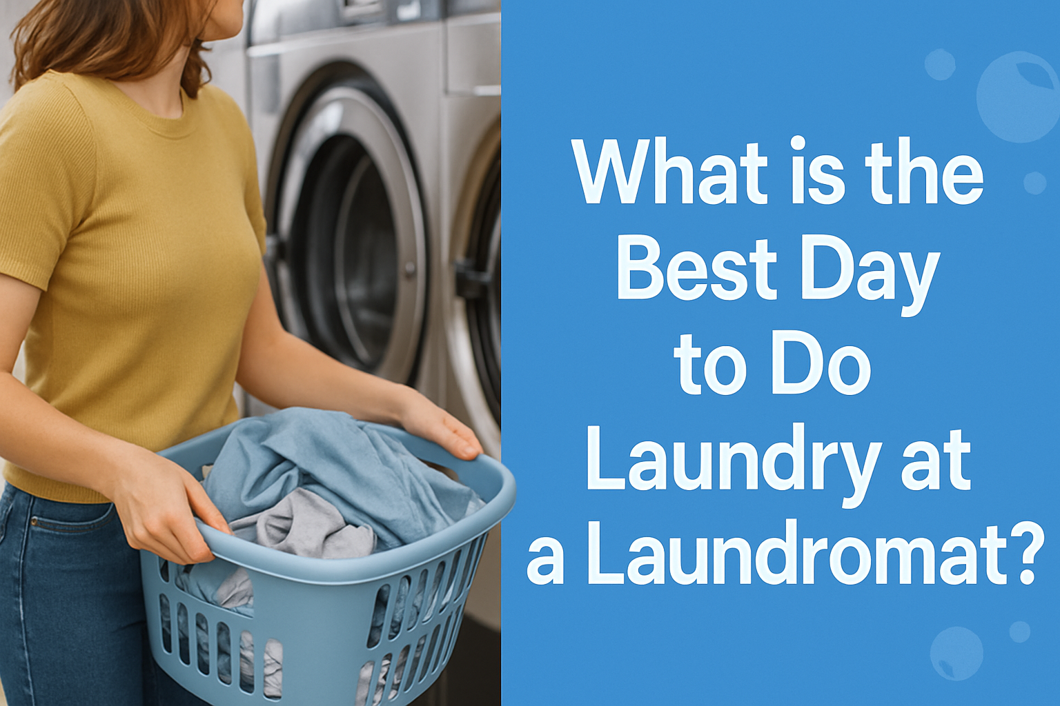 What is the Best Day to Do Laundry at a Laundromat?