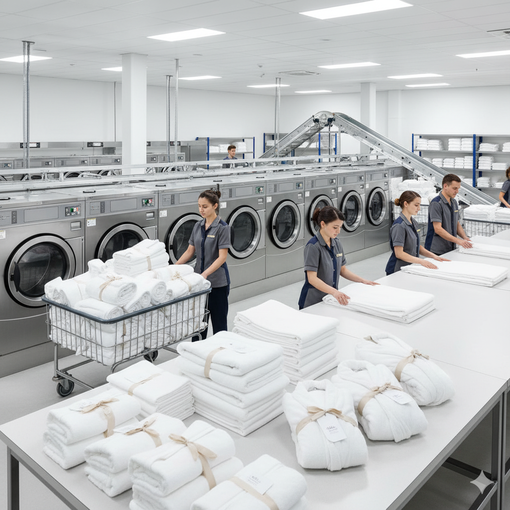 Choosing Commercial Laundry Services for Hotels: Key Considerations