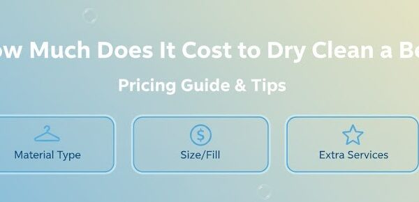 How much does it cost to dry clean a bedspread