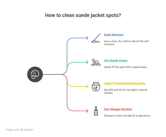 How to Clean a Suede Jacket | Bubbles Laundry