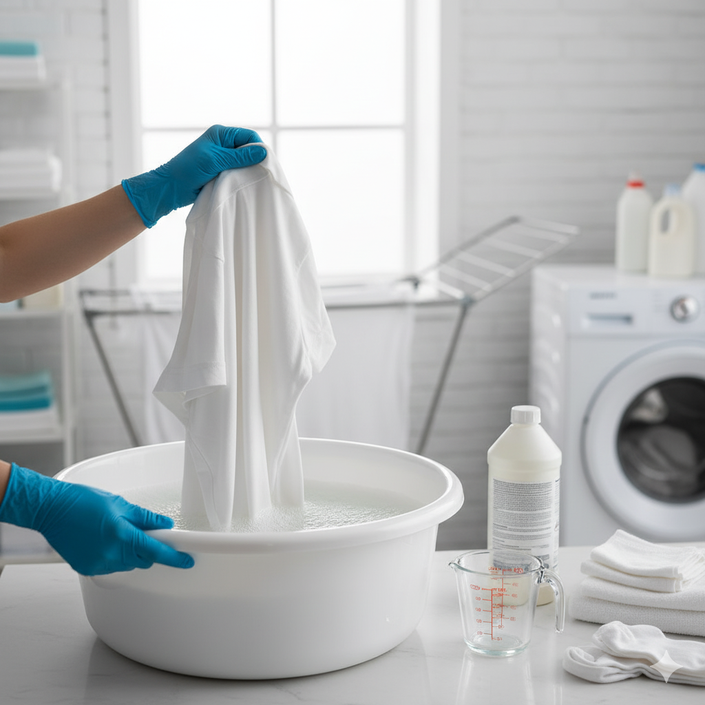 How to Bleach White Shirts: Safe & Effective Methods
