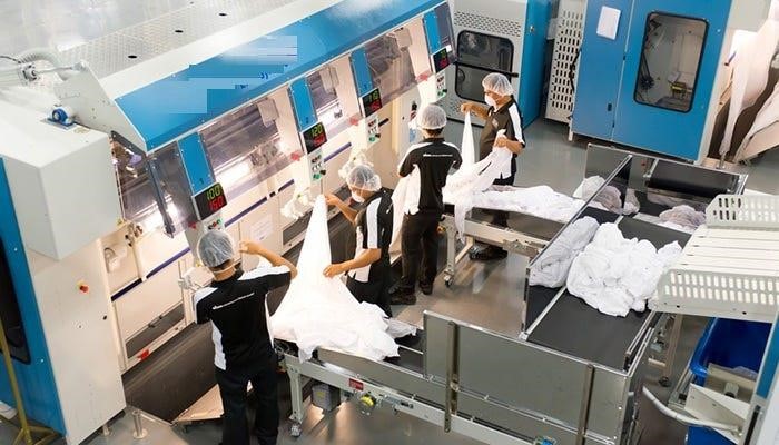 commercial laundry service