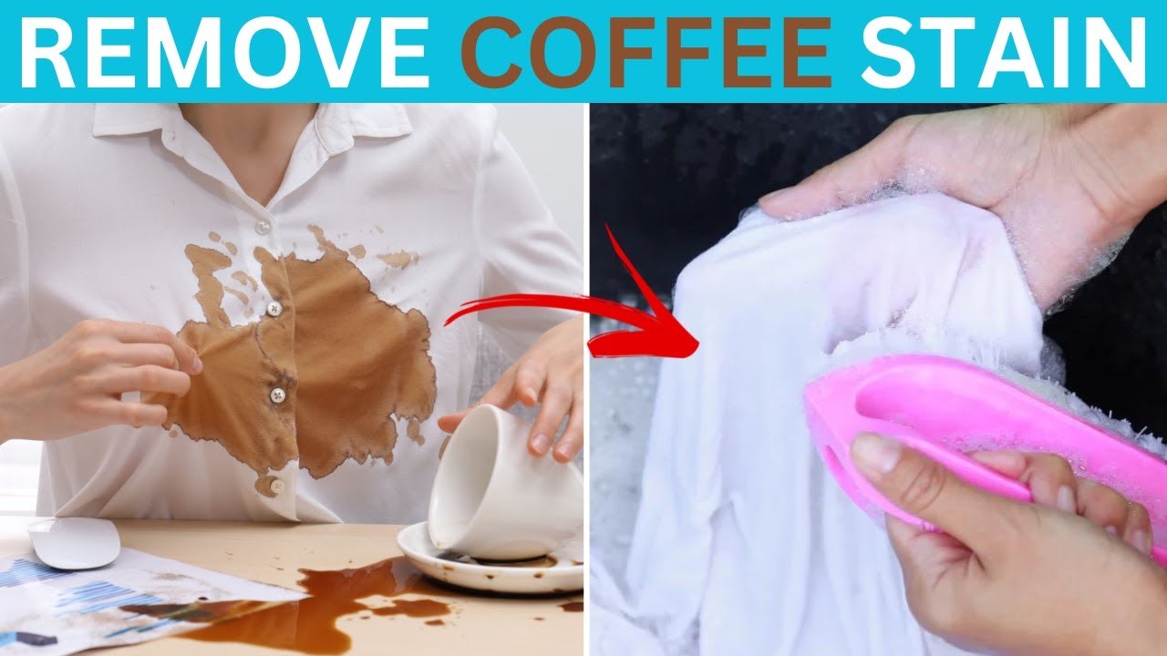 How to Remove Coffee Stains from Clothes Quickly & Safely