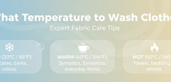 what temperature to wash clothes