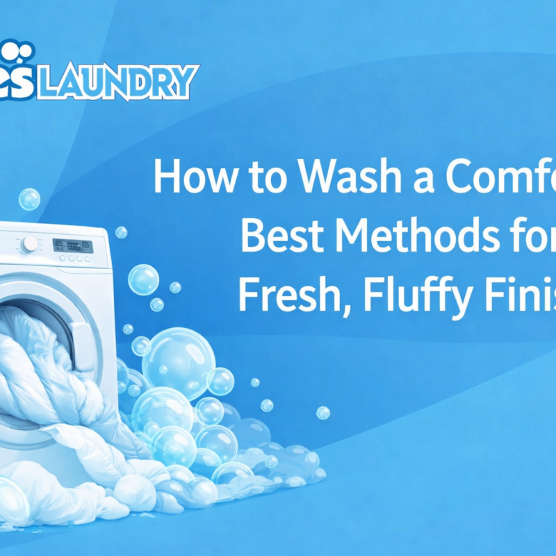 How to Wash a Comforter: Best Methods for a Fresh, Fluffy Finish.