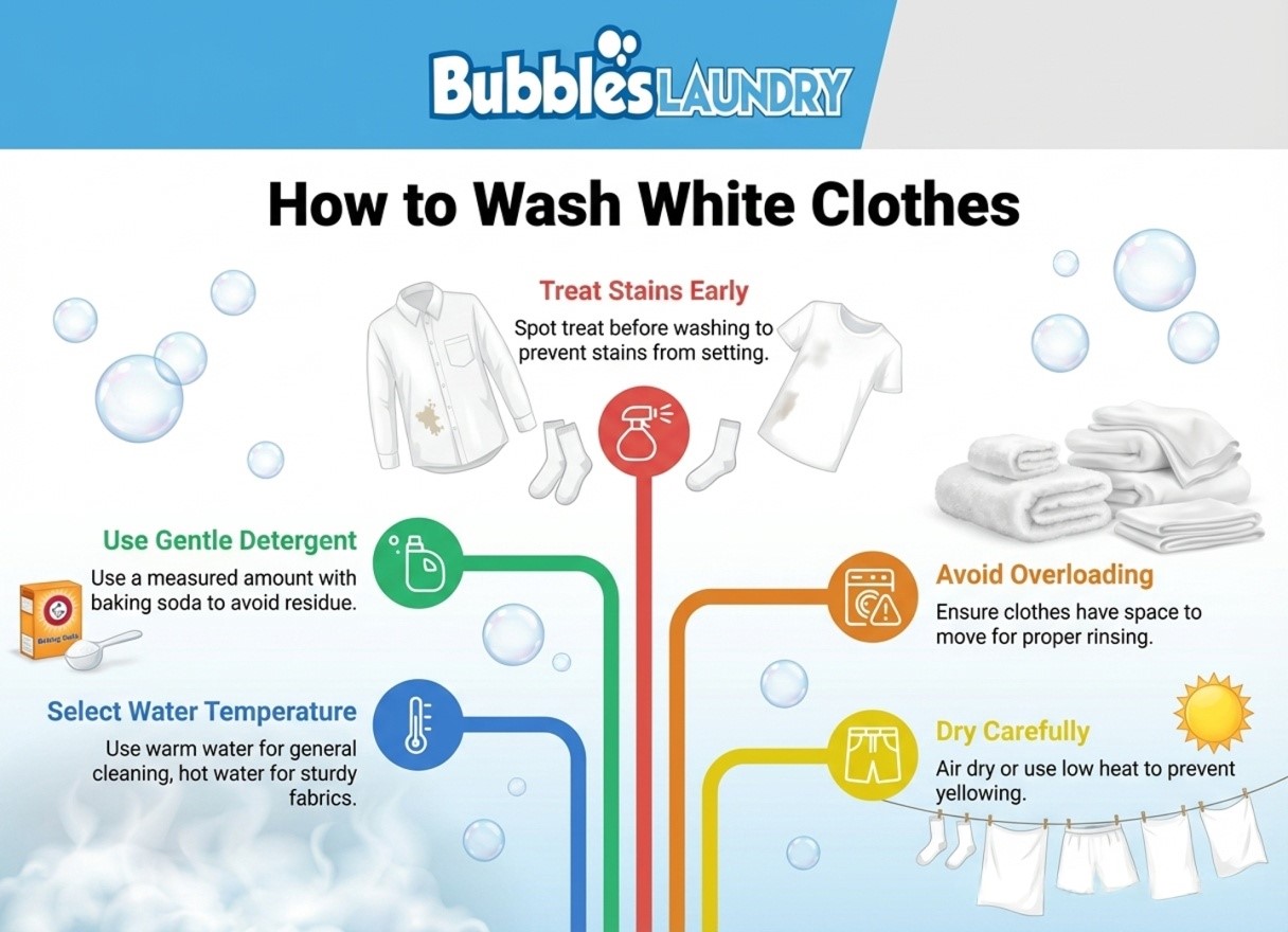 How to Wash White Clothes: Brightening Tips That Actually Work