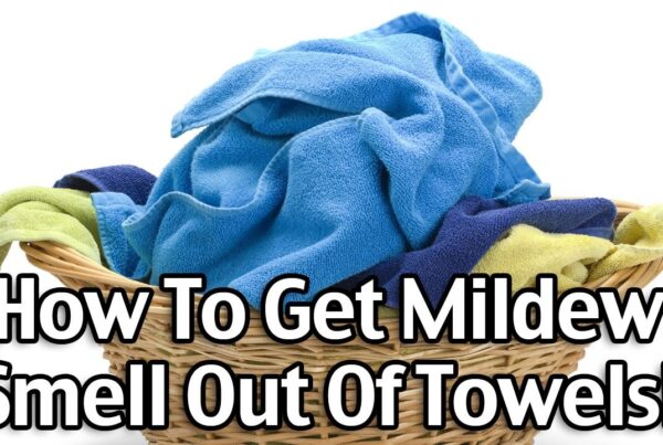 How to remove mildew smell from towels
