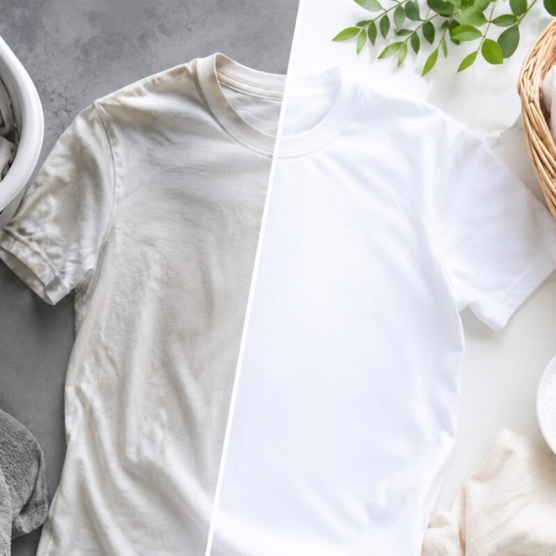How to make white clothes white again